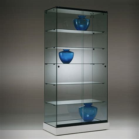 wholesale lockable glass display cabinets